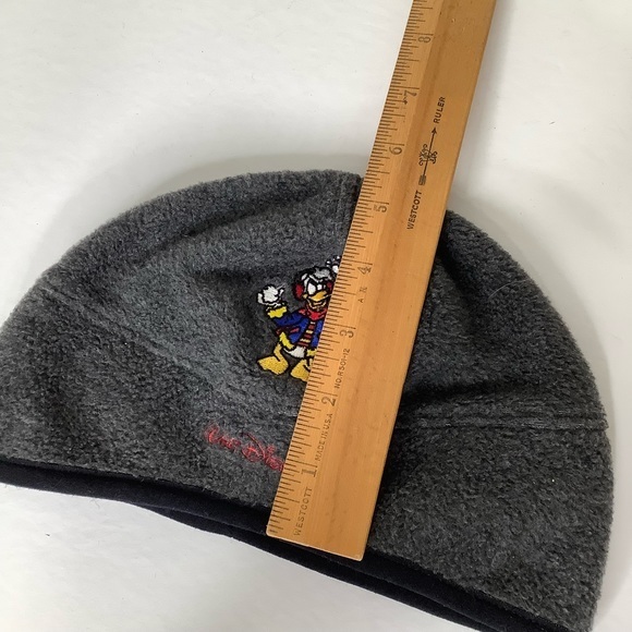Vintage Walt Disney World Kids training beanie fleece hat / cap SZ OS unisex EUC - Picture 9 of 13
